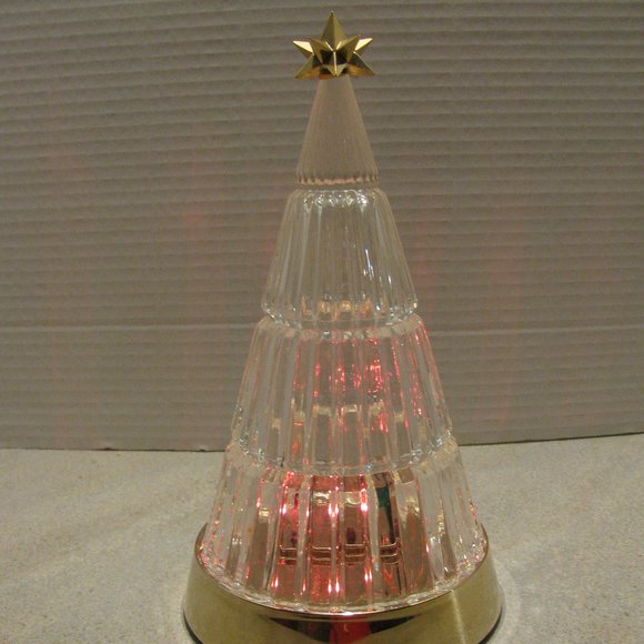 Avon Holiday Vintage Avon Crystal Blinking Christmas Tree Poshmark